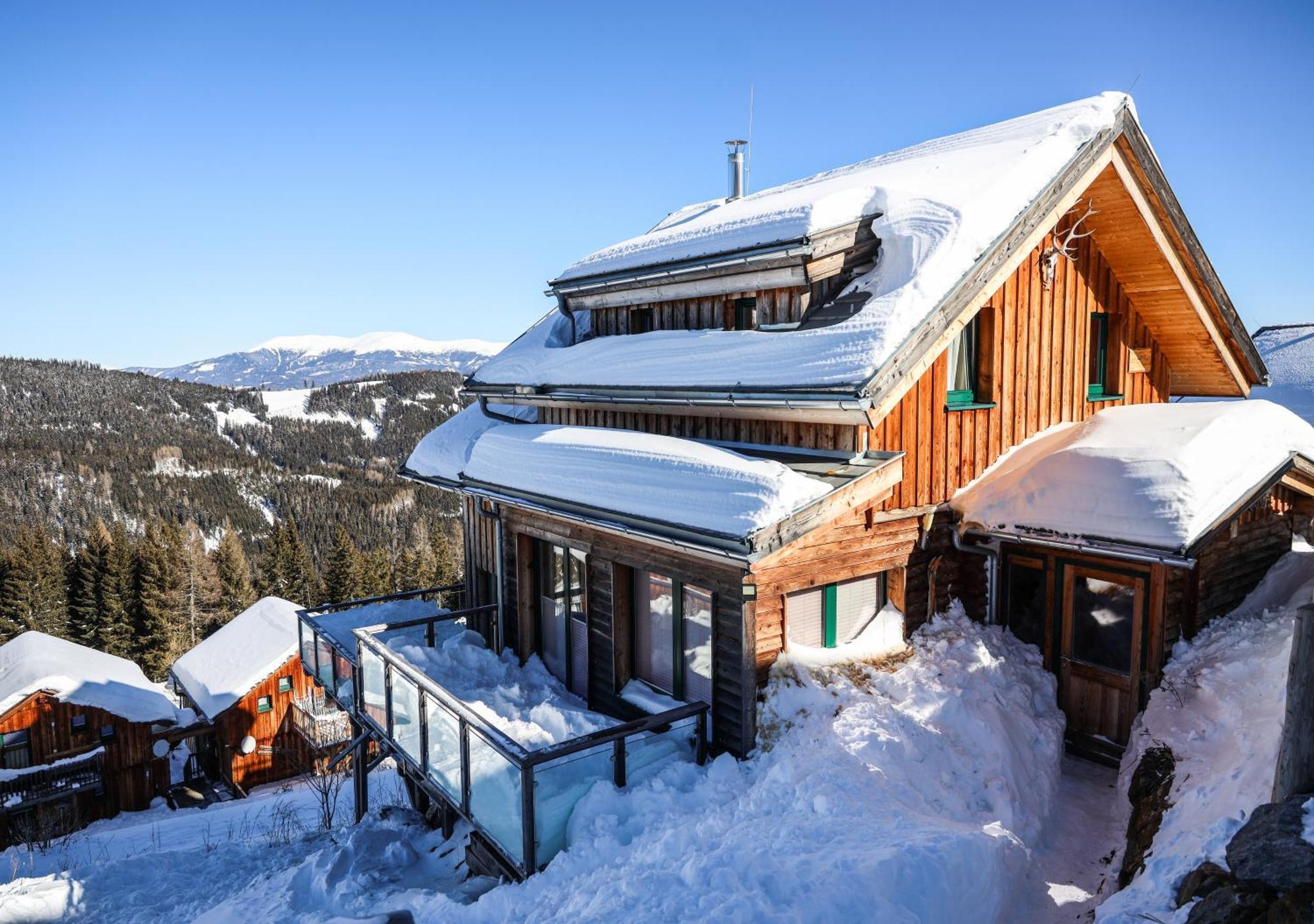 1A Chalet "Wolke" Wandern, Grillen, Wellness Im Traumhaus Wolfsberg Eksteriør billede