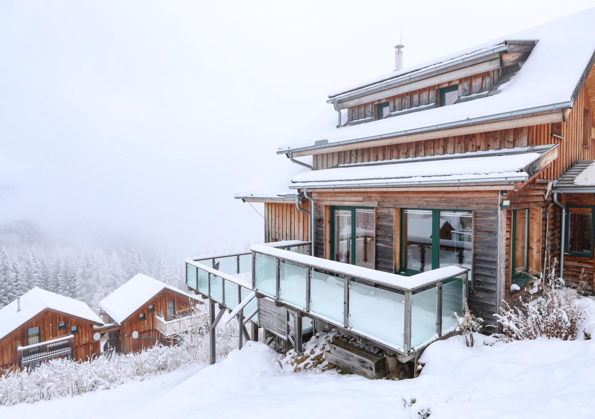 1A Chalet "Wolke" Wandern, Grillen, Wellness Im Traumhaus Wolfsberg Eksteriør billede